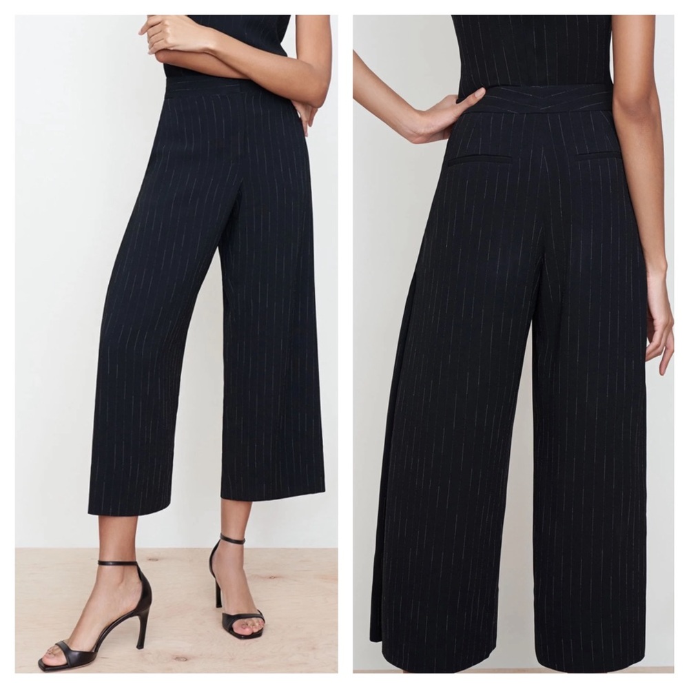 MM. Lafleur Zhou Culotte in Faded Stripe - Picture 3 of 15